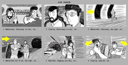 Visual Design Storyboard by Chris Kitchen
