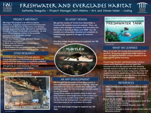 MODS-FAU Freshwater Group Poster 2019